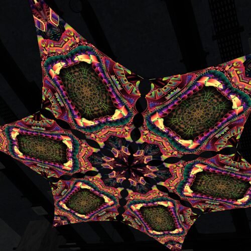 Fungal Rift - FR-DM03 - 6 UV-Diamonds Canopy - 3D-Preview