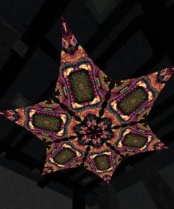 Fungal Rift - FR-DM03 - 6 UV-Diamonds Canopy - 3D-Preview