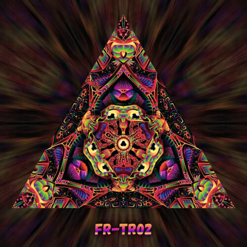 FR-TR02 - UV-Reactive Fluorescent Triangle - Design Preview