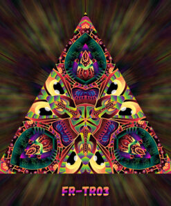 FR-TR03 - UV-Reactive Fluorescent Triangle - Design Preview