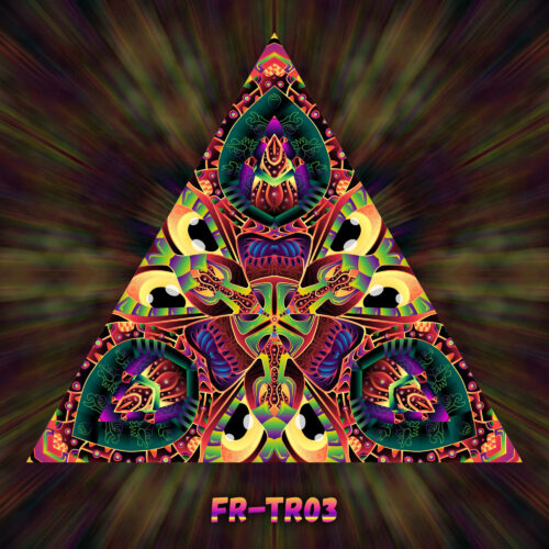 FR-TR03 - UV-Reactive Fluorescent Triangle - Design Preview