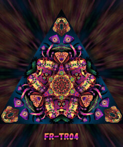 FR-TR04 - UV-Reactive Fluorescent Triangle - Design Preview