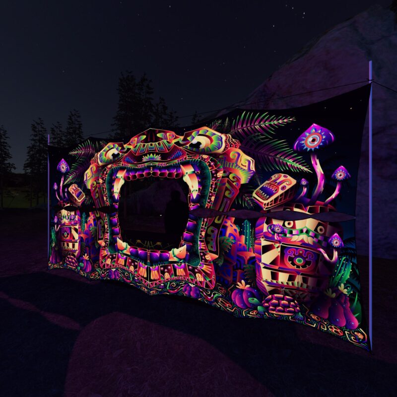 Fungal Rift - DJ-Booth - - 3D-Preview