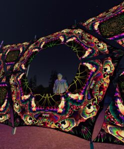 Fungal Rift - Donut DJ-Stage - V1 - 3D-Preview
