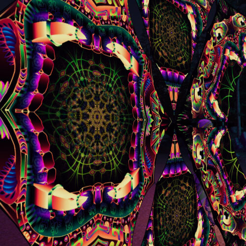 Fungal Rift - Donut DJ-Stage - V1 - 3D-Preview