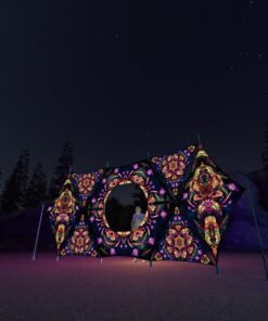 Fungal Rift - Donut DJ-Stage - V4 - 3D-Preview