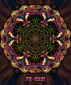 FR-HX01 - UV-Reactive Fluorescent Triangle - Design Preview