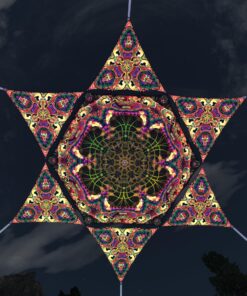 Fungal Rift - FR-HX01 and FR-TR03 - 1 UV-Hexagon and 6 UV-Triangles Canopy - 3D-Preview