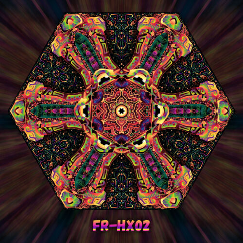 FR-HX02 - UV-Reactive Fluorescent Triangle - Design Preview