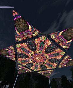 Fungal Rift - FR-HX02 and FR-TR01 - 1 UV-Hexagon and 6 UV-Triangles Canopy - 3D-Preview