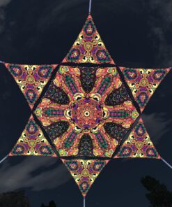 Fungal Rift - FR-HX02 and FR-TR03 - 1 UV-Hexagon and 6 UV-Triangles Canopy - 3D-Preview