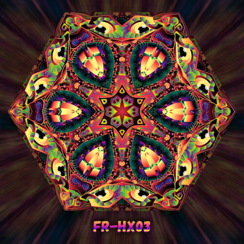 FR-HX03 - UV-Reactive Fluorescent Triangle - Design Preview