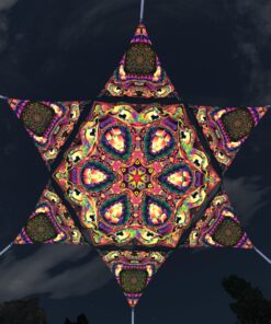 Fungal Rift - FR-HX03 and FR-TR01 - 1 UV-Hexagon and 6 UV-Triangles Canopy - 3D-Preview