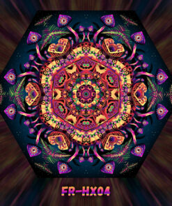 FR-HX04 - UV-Reactive Fluorescent Triangle - Design Preview