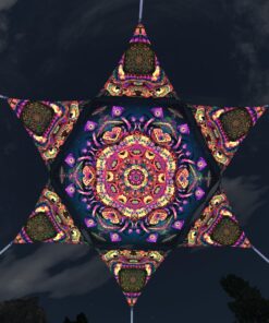 Fungal Rift - FR-HX04 and FR-TR01 - 1 UV-Hexagon and 6 UV-Triangles Canopy - 3D-Preview