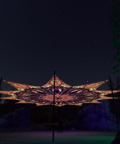 Fungal Rift - FR-PT01 - 12 UV-Petals Psychedelic Canopy - 3D-Preview