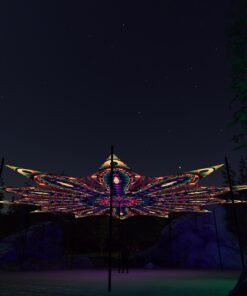 Fungal Rift - FR-PT03 - 12 UV-Petals Psychedelic Canopy - 3D-Preview