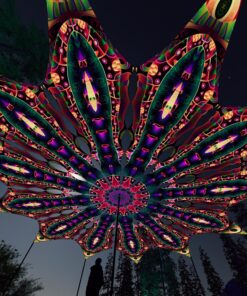 Fungal Rift - FR-PT03 - 12 UV-Petals Psychedelic Canopy - 3D-Preview