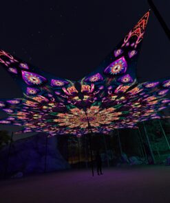 Fungal Rift - FR-PT04 - 12 UV-Petals Psychedelic Canopy - 3D-Preview