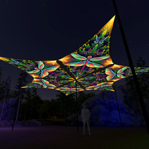 Wings of Harmony Drop - 6 Diamonds Set - Dragonfly - 3D Render Preview