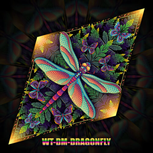 Wings of Harmony Drop - Diamond - Dragonfly - Design Preview