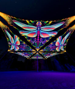 Wings of Harmony Drop - 6 Triangles Set - Dragonfly - 3D Render Preview