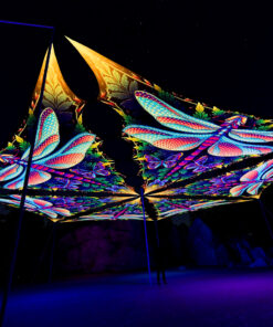 Wings of Harmony Drop - 6 Triangles Set - Dragonfly - 3D Render Preview