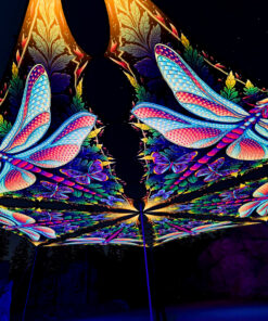 Wings of Harmony Drop - 6 Triangles Set - Dragonfly - 3D Render Preview