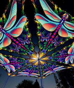 Wings of Harmony Drop - 6 Triangles Set - Dragonfly - 3D Render Preview