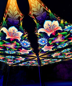 Wings of Harmony Drop - 6 Triangles Set - Lilies - 3D Render Preview