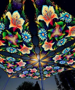 Wings of Harmony Drop - 6 Triangles Set - Lilies - 3D Render Preview