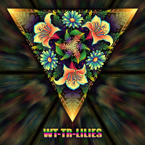 Wings of Harmony Drop - Triangle - Lilies - Design Preview