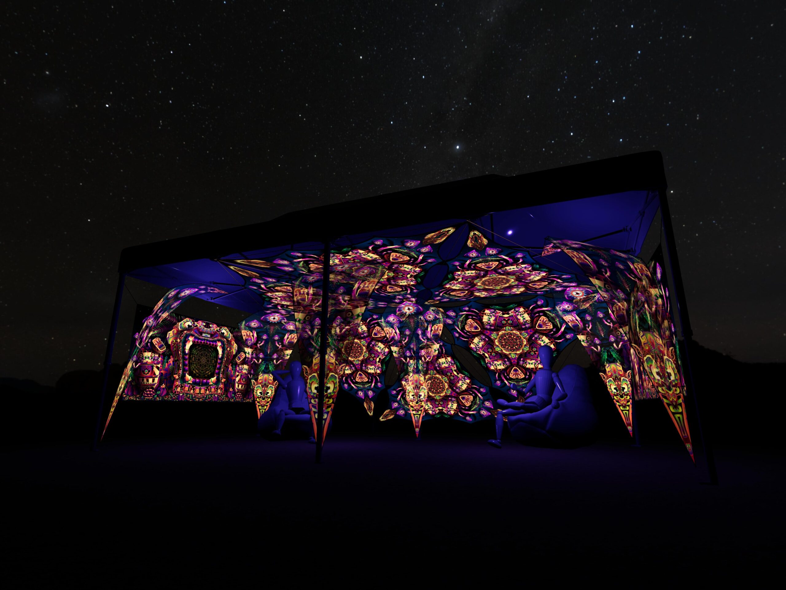 Fungal Rift 04 - 20×10 Camp Decor - Image 4