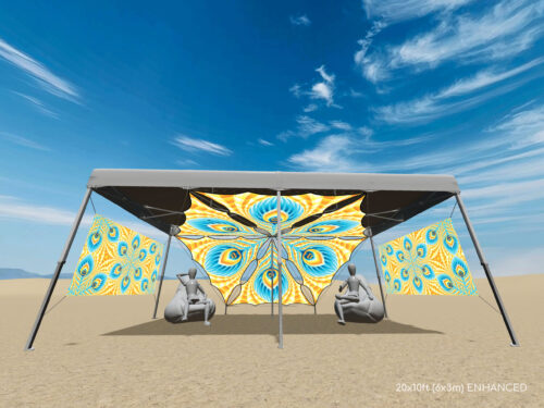 Solar Feather - 20×10 Camp Decor